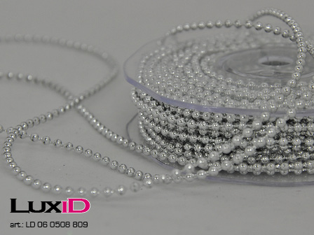 Bead Chain zilver 3mm X 15m
